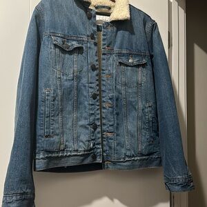 Jean Jacket with Wool inside, Target- Medium. Very warm!